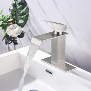 Rubinetto da Bagno Monocomando con Cascata per Lavabo - Product Image 1