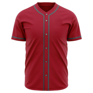 Maillot de baseball noir pour homme, manches courtes, boutons sur le devant, évacuation de l'humidité, coupe classique, couleur unie, vêtements de sport pour adultes - Product Image 4