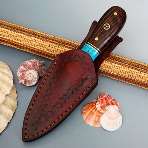 มีดแกะหอยนางรมสแตนเลส ด้ามไม้ ที่เปิดเปลือกหอย เครื่องมือครัวอาหารทะเล ขายส่ง - Product Image 6