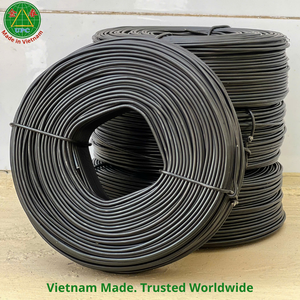 ลวดเหล็กเส้นแบนเคลือบดำชนิด BWG 15 ความแข็งแรงสูง สำหรับมัดเหล็กเส้น  แบบม้วน จากโรงงานเวียดนาม ราคาดีที่สุด - Product Image 1