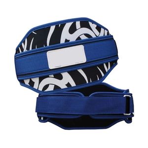 Cinturón de Levantamiento de Pesas de Neopreno Azul con Diseño Ergonómico Contorneado, Costuras Reforzadas de Alta Resistencia, Grosor de 5-10 mm - Product Image 2