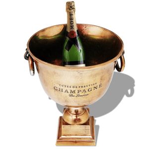 Modern party <b>accessory</b> elegant <b>kitchen</b> <b>accessory</b> <b>white</b> <b>and</b> <b>gold</b> ice bucket luxury cocktail <b>accessory</b> premium hosting <b>accessory</b> - Product Image 5