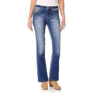 Jeans décontractés pour femmes, jeans skinny taille haute, pantalon femme, jeans extensibles à la taille pour femmes - Product Image 4