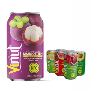 เครื่องดื่มน้ำมังคุด330มล. จากเวียดนามเครื่องดื่มปราศจากน้ำตาลฉลากตามสั่ง - Product Image 1