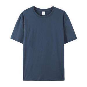 Camiseta de Hombre, Corte Regular, Cuello Redondo, Manga Corta, Color Sólido, Algodón Jersey, Estilo Casual, Tejido Liso - Product Image 5