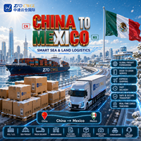 Transitaire maritime Chine-Mexique, fret général, dédouanement, livraison porte-à-porte