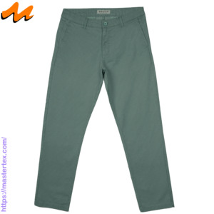 Pantalones Chinos para Hombre, Peso Medio, Microestampados, Algodón con Spandex, Elásticos, Transpirables, Confeccionados con 6.64 OZ - Product Image 1