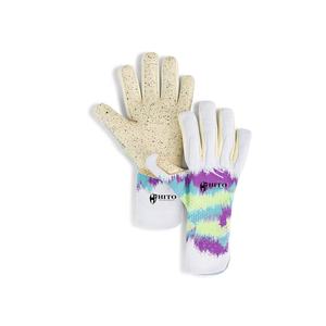 Gants de gardien de but de football sur mesure de haute qualité, impression en silicone sur le dos, paume avant en quartz Letax - Product Image 1