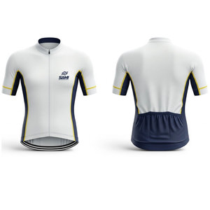 Maillot de cyclisme respirant imprimé pour adulte, prix de gros, taille et couleur personnalisables, 100 % polyester, vêtements de sport fabriqués au Pakistan - Product Image 6