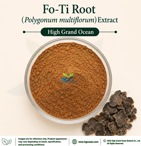 โรงงาน HGO จัดจำหน่ายโดยตรง สารสกัดจากรากโฟ-ตี (Polygonum multiflorum) (เกรดอาหารเพื่อสุขภาพ) อัตราส่วน 4:1 5:1 10:1 20:1 100:1 200:1 - Product Image 1