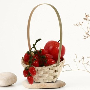 Panier écologique avec poignée paniers au prix le moins cher pour les cadeaux de Noël paniers en bambou durables les plus vendus - Product Image 6