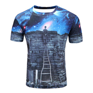 New Custom Sublimation Breathable <b>Rhinestone</b> Plus Size Short Sleeve T-Shirts with Front Logo for Men - Product Image 3