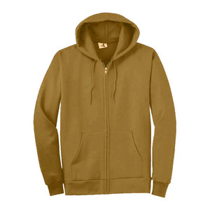Unisex Hooded Sweatshirt 100% Cotton Fleece Knitted Regular Fit Front Pocket Breathable 370g Puff Printed Anti-Wrinkle Casual - Product Image 6