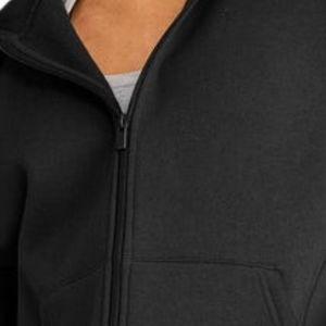 Sweat-shirt à capuche zippé pour femme, décontracté, coupe ample, en polaire douce, manches longues, chaud, pour l'automne et l'hiver - Product Image 6