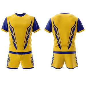 Uniforme de Rugby Transpirable Estampado para Hombre, Ropa Casual de Manga Corta, Secado Rápido, Antibacteriano, 100% Algodón, Verano - Product Image 3