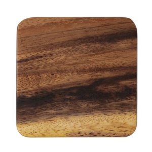 Export Quality Natural Wooden <b>Coasters</b> <b>Heat</b> Resistant Eco-Friendly Modern Oval Shape for Home Hotel Restaurant Use - Product Image 2