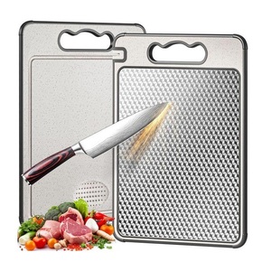 Planche à découper en métal durable et de dernière génération utilisée dans la cuisine - Product Image 2