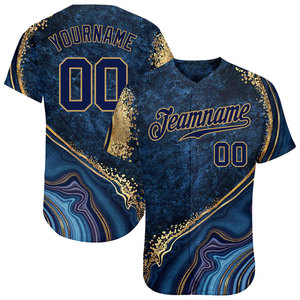 Uniforme de Béisbol Profesional OEM, Jersey de Béisbol Sublimado con Logotipo Personalizado, 100% Poliéster, Malla Transpirable - Product Image 1