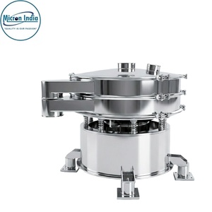 Micron India - Máquina Industrial Automática Digital de Cribado por Vibración, Componentes Principales de Acero Inoxidable, Equipo de Cribado de Polvo para Alimentos - Product Image 5