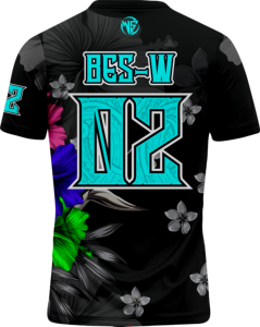 T-shirt de sport personnalisé à manches courtes en polyester imprimé par sublimation, grande taille, séchage rapide, pour équipes de course de marathon. - Product Image 4