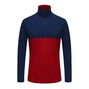 New Design <b>Men's</b> Polar Fleece <b>Jacket</b> Embossed <b>Half</b> <b>Zip</b> Hoodies Reflective Pattern Winter Waterproof Breathable Fleece <b>Jackets</b> - Product Image 6