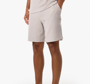 High Quality Men's Casual Summer Knitted Embroidered T-Shirts <b>Shorts</b> Set <b>Short</b>-Sleeved Solid Pattern Wholesale Two Piece Set - Product Image 2