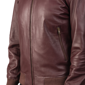 Comfortable Solid Color <b>Men</b> <b>Leather</b> <b>Jacket</b> Streetwear Biker Casual Wear Custom Made Fashion Pakistan Durable <b>jacket</b> for <b>men</b> - Product Image 3