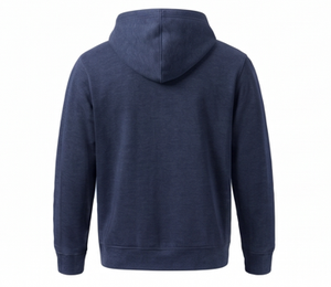 Men's <b>Full</b> <b>Zip</b> <b>Hoodie</b> Cotton Fleece Sweatshirt Regular Fit Solid Color Casual Hooded Long Sleeve With Pockets Autumn Wear - Product Image 2
