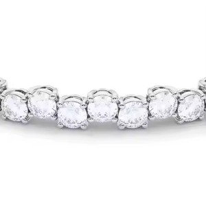 Lab Grown Tennis Bracelet for Women and Girls Custom Design <b>Man</b> Made Diamond Direct From Manufacturer - Product Image 4