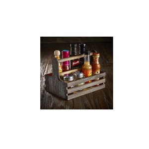 Organisateur d'atelier multifonctionnel rectangulaire en bois rustique, durable et personnalisé, fait main, pour outils - Product Image 1