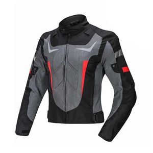 Professional Winter <b>Waterproof</b> Breathable Leather Sportswear Motorcycle Racing Jacket Full Sleeve Men's Front Logo Custom Design - Product Image 3