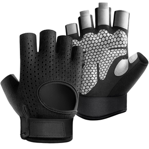 Thick Padded Weightlifting <b>Gloves</b> Non Slip Gym Training <b>Gloves</b> Reinforced Seams Heavy Duty Powerlifting Exercise Mitts Pack - Product Image 6