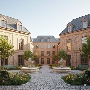 Armario de Dormitorio Moderno Independiente y Ecológico Personalizado de JY Project, Armario de Madera con Puerta Corredera, MDF, PVC, Melamina - Product Image 1