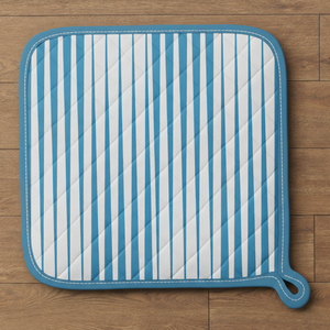 Almohadilla de agarre antideslizante resistente al calor para ollas de algodón de diseño cómodo acolchado para uso en la cocina - Product Image 2