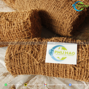 ตาข่ายใยมะพร้าวย่อยสลายได้ตามธรรมชาติสำหรับการป้องกันตลิ่งลำธารและปรับปรุงการกักเก็บดินในโครงการฟื้นฟู - Product Image 3