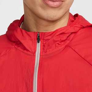 Outdoor Waterproof Hooded Canvas Windbreaker <b>Jacket</b> for <b>Men</b>-Custom Colors & Logo Breathable <b>Running</b> Training Wear - Product Image 3