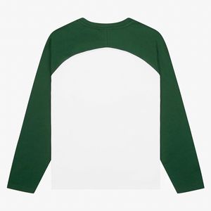 เสื้อยืดแขนยาวผู้ชาย คอตตอนนุ่ม สีตัดต่อ สไตล์ลำลอง แฟชั่นทันสมัย สำหรับใส่ทุกวัน รับผลิตแบบ OEM ODM ขายส่ง - Product Image 2