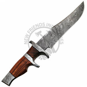 Nuevo Cuchillo Táctico de Caza para Senderismo y Camping, Cuchillo Bowie de Acero de Damasco, Cuchillo de Supervivencia de Hoja Fija Afilada - Product Image 6