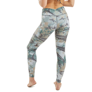 SPORTLICH WEAR Women's High Waist Loose Fit <b>Yoga</b> <b>Leggings</b> Polyester/Cotton Comfortable Lightweight Drawstring Closure Autumn - Product Image 2