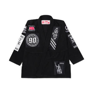 Kimono de Jiu-Jitsu Brésilien Unisexe 100% Coton Ample avec Logo Brodé Durable Tenue d'Arts Martiaux Tissu 350g-550g Kimono BJJ Shoyoroll - Product Image 1