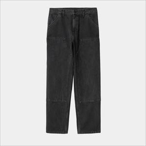 Manufacturer Direct Men's Wholesale Breathable Casual Dark Straight Solid Denim Jeans Embroidery for Summer Autumn Winter - Product Image 2