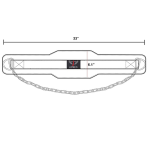 OEM Gym Equipment Wholesale Supplier Back Support Nylon Dip Belt with <b>Chain</b> Fitness Apparel & Accessories Pull Up Dipping Belts - Product Image 3