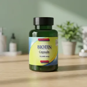 Vitamines à la biotine pour adultes, améliorent l'immunité, capsules de 10 000 mcg, non destinées aux adolescents, aux enfants et aux nouveau-nés - Product Image 3