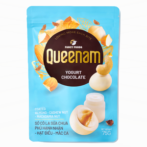 Vente en gros de confiseries variées : Dragées, chocolat au yaourt, amandes, noix de cajou et noix de macadamia enrobées de chocolat 75G HALAL OEM/ODM Prix attractif - Product Image 1