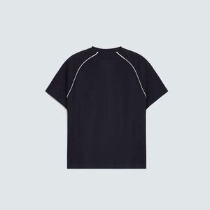 T-shirt ample grande taille à séchage rapide, écologique, de haute qualité, confortable, col rond, épaules tombantes, pour l'été - Product Image 2