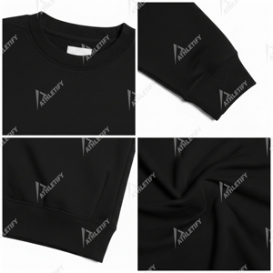 Sudadera Unisex de Alta Calidad con Capucha, Cuello Redondo, Manga Larga, 100% Algodón, Forro Polar, Transpirable, Antiarrugas, para Invierno - Product Image 6