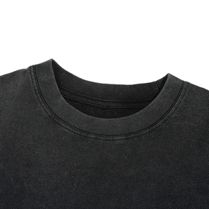Hot Sale High Quality Heavyweight Oversized T Shirt Custom Distressed Printing Breathable Cotton Men Blank Wholesale - Product Image 3