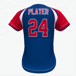 Vente en gros de maillots de baseball personnalisés pour hommes à bas prix avec votre logo - Product Image 2
