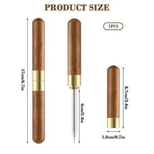 Muddler de barra con base con púas, muddler de barra con base lisa, herramienta para triturar, herramienta para mezclar - Product Image 3