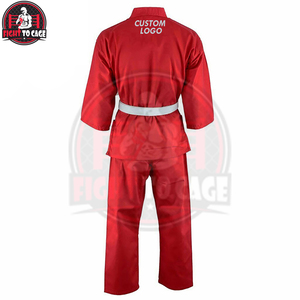Uniforme de BJJ de qualité supérieure à prix de gros, toutes tailles, tissu extensible et respirant, imprimé sur le devant, vêtements d'arts martiaux en polyester/coton - Product Image 4